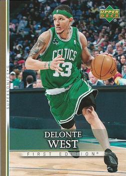 2007-08 Upper Deck First Edition - Gold #90 Delonte West Front