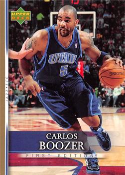 2007-08 Upper Deck First Edition - Gold #185 Carlos Boozer Front