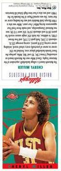 1993 Kellogg's College Greats Postercards #NNO Cheryl Miller Back