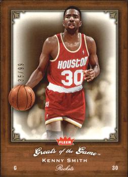 2005-06 Fleer Greats of the Game - Gold #21 Kenny Smith Front