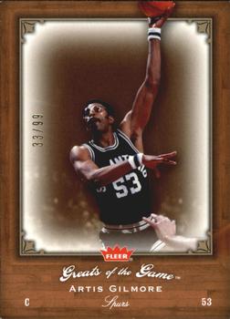 2005-06 Fleer Greats of the Game - Gold #96 Artis Gilmore Front