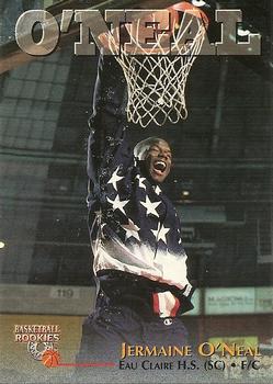 1996 Score Board Rookies #19 Jermaine O'Neal Front