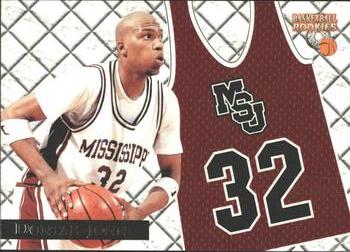 1996 Score Board Rookies - College Jerseys #J14 Dontae' Jones Front