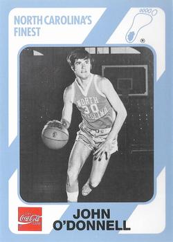 1989 Collegiate Collection North Carolina's Finest #175 John O'Donnell Front