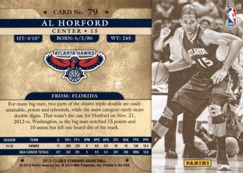 2012-13 Panini Gold Standard #79 Al Horford Back