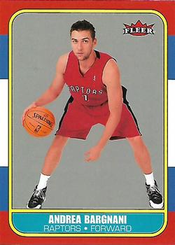 2006-07 Fleer - 1986-87 20th Anniversary #2 Andrea Bargnani Front
