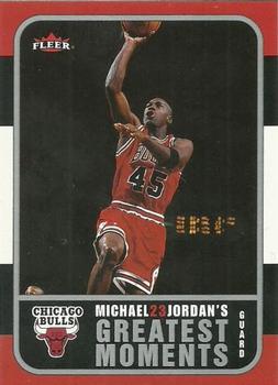 2006-07 Fleer - Jordan's Greatest Moments #MJ-8 Michael Jordan Front