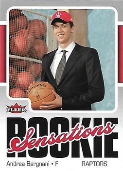 2006-07 Fleer - Rookie Sensations #RS-AB Andrea Bargnani Front