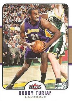 2006-07 Fleer - Glossy #89 Ronny Turiaf Front