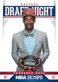 2012-13 Hoops - Draft Night #8 Terrence Ross Front