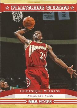 2012-13 Hoops - Franchise Greats #13 Dominique Wilkins Front