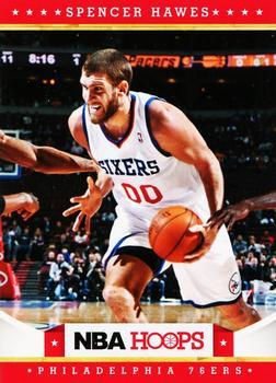 2012-13 Hoops - Glossy #28 Spencer Hawes Front