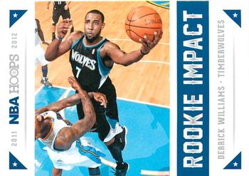 2012-13 Hoops - Rookie Impact #10 Derrick Williams Front