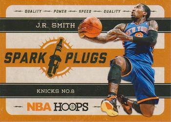 2012-13 Hoops - Spark Plugs #13 J.R. Smith Front