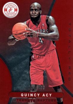2012-13 Panini Totally Certified - Totally Red #295 Quincy Acy Front