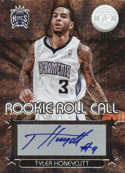 2012-13 Panini Totally Certified - Rookie Roll Call Autographs #82 Tyler Honeycutt Front