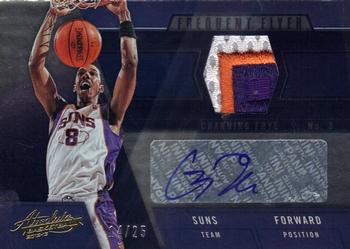 2012-13 Panini Absolute - Frequent Flyer Materials Autographs Prime #6 Channing Frye Front