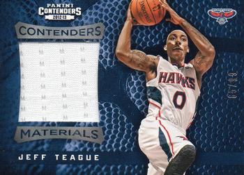 2012-13 Panini Contenders - Materials #68 Jeff Teague Front