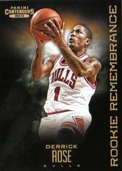 2012-13 Panini Contenders - Rookie Remembrance #3 Derrick Rose Front