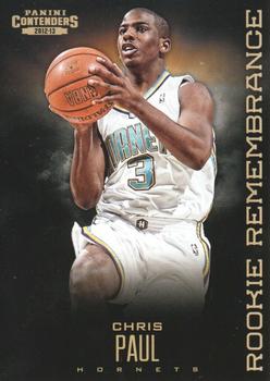 2012-13 Panini Contenders - Rookie Remembrance #6 Chris Paul Front