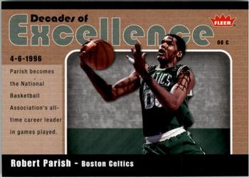 2007-08 Fleer - Decades of Excellence Glossy #8 Robert Parish Front
