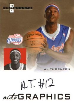 2007-08 Fleer Hot Prospects - Autographics #AU-AT Al Thornton Front