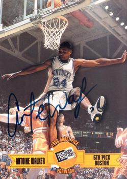1996 Press Pass - Autographs #NNO Antoine Walker Front