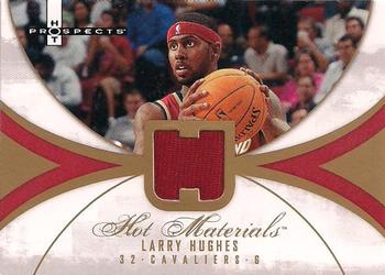 2007-08 Fleer Hot Prospects - Hot Materials #HM-LH Larry Hughes Front