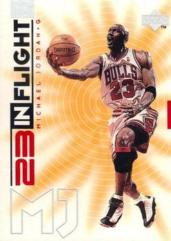 1998 Upper Deck Michael Jordan Living Legend - In-Flight #IF12 Michael Jordan Front