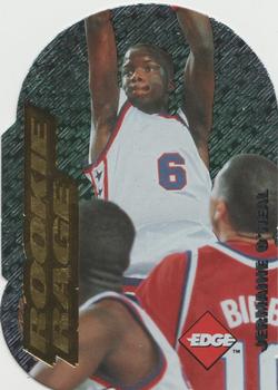 1996 Collector's Edge Rookie Rage - Die Cuts #34 Jermaine O'Neal Front