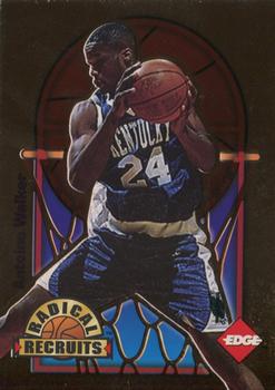 1996 Collector's Edge Rookie Rage - Radical Recruits Gold #20 Antoine Walker Front