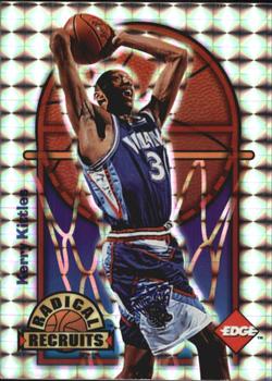 1996 Collector's Edge Rookie Rage - Radical Recruits Holofoil #10 Kerry Kittles Front