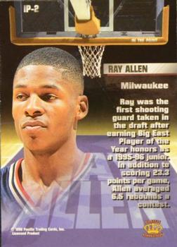 1996 Pacific Power - In The Paint #IP-2 Ray Allen Back