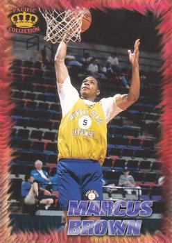 1996 Pacific Power - Regents of Roundball #RR-5 Marcus Brown Front