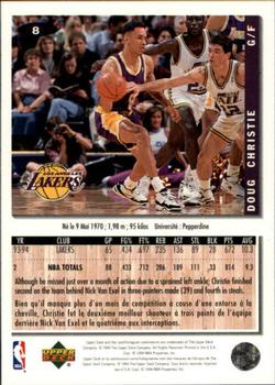 1994-95 Collector's Choice French #8 Doug Christie Back