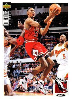 1994-95 Collector's Choice French #33 Scottie Pippen Front