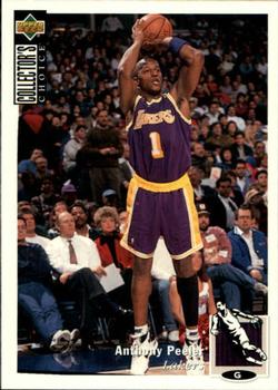 1994-95 Collector's Choice French #62 Anthony Peeler Front