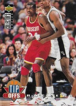 1994-95 Collector's Choice French #175 Hakeem Olajuwon Front