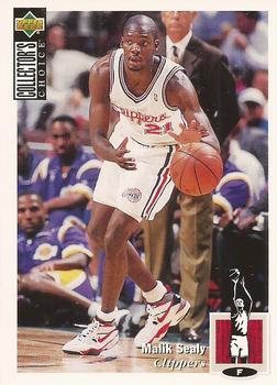 1994-95 Collector's Choice French #297 Malik Sealy Front