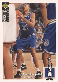 1994-95 Collector's Choice French #313 Donyell Marshall Front