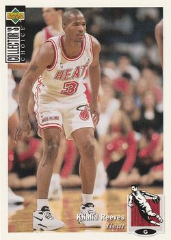1994-95 Collector's Choice French #318 Khalid Reeves Front