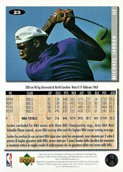 1994-95 Collector's Choice Italian #23 Michael Jordan Back