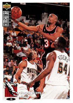 1994-95 Collector's Choice Spanish #88 Harold Miner Front