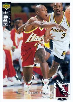1994-95 Collector's Choice Spanish #90 Mookie Blaylock Front