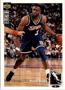 1994-95 Collector's Choice Spanish #95 Randy Brown Front