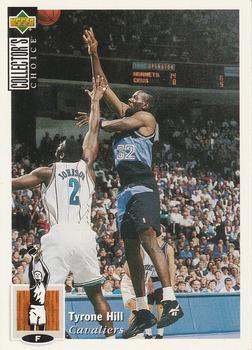1994-95 Collector's Choice Spanish #316 Tyrone Hill Front