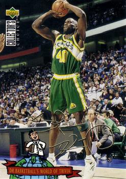 1994-95 Collector's Choice French - Gold Signature #404 Shawn Kemp Front