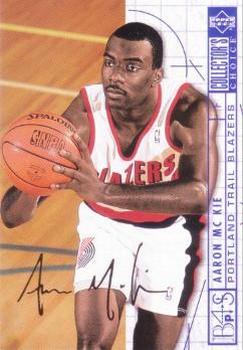 1994-95 Collector's Choice Italian - Gold Signature #393 Aaron McKie Front