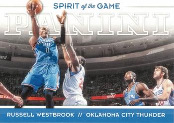 2012-13 Panini - Spirit of the Game #3 Russell Westbrook Front