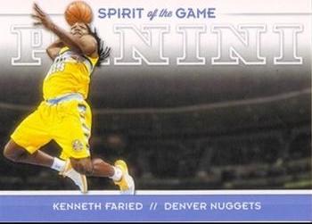 2012-13 Panini - Spirit of the Game #6 Kenneth Faried Front